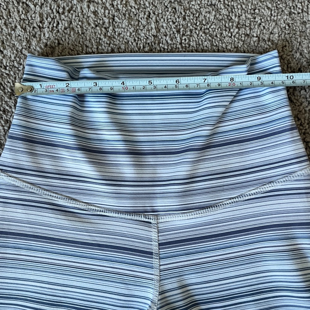 DYI Blue and White Striped Leggings size XS - Picture 5 of 6